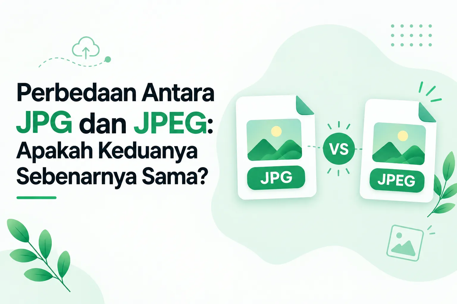 Perbedaan JPG dan JPEG: Apakah Keduanya Sebenarnya Sama?