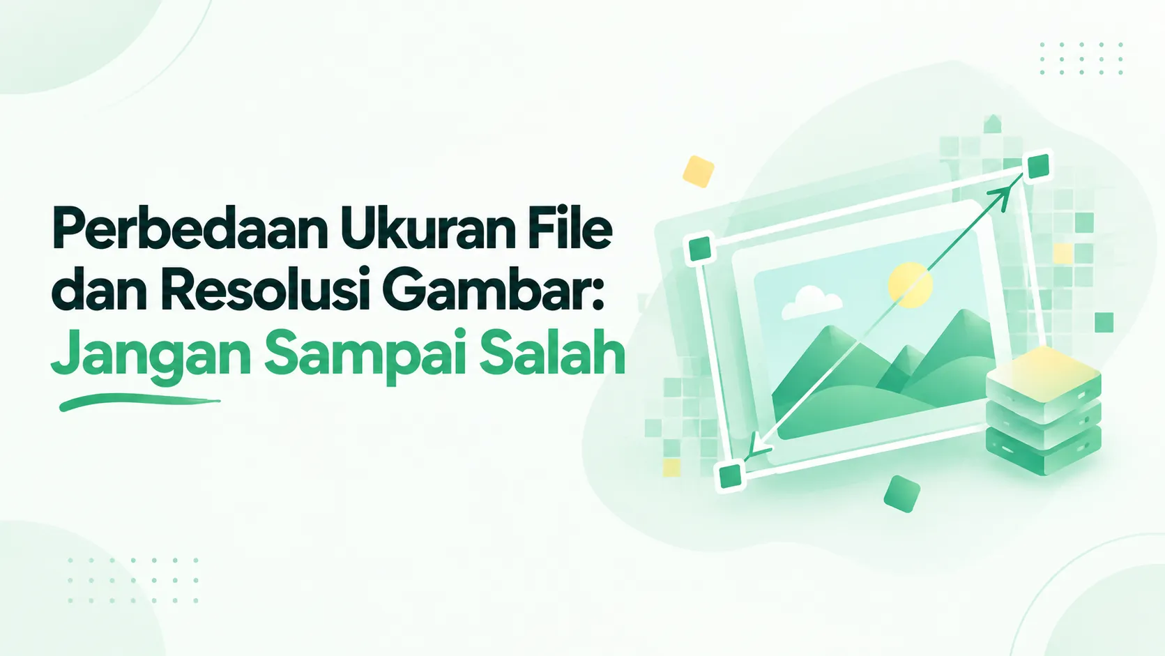 Ukuran File dan Resolusi Gambar serta perbedaannya